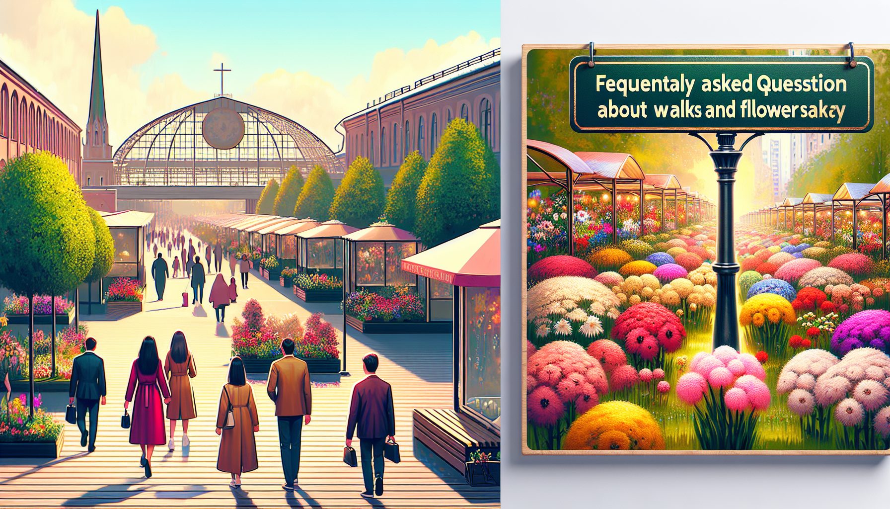 Частые вопросы о прогулках и цветах