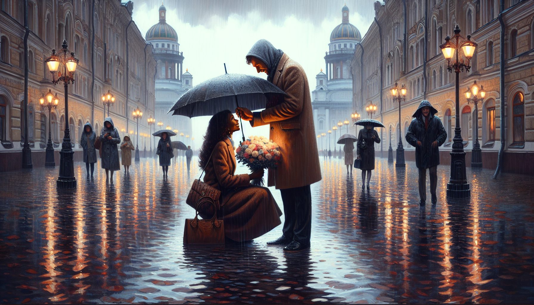 Дождь — не помеха свиданию, если вы знаете, куда идти