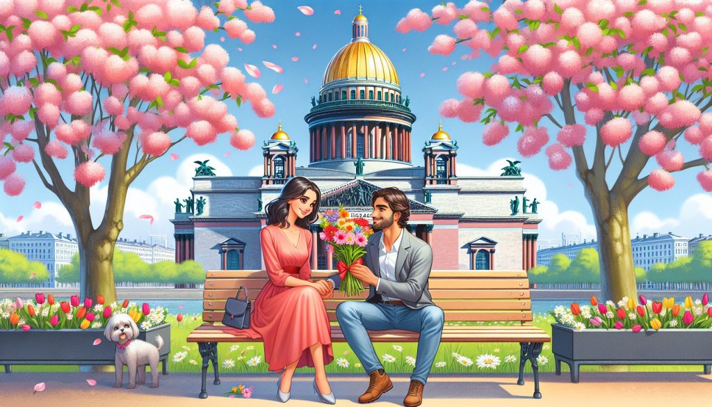 Топ-15 мест у Исаакиевского собора весной для первого свидания: какой букет взять с собой