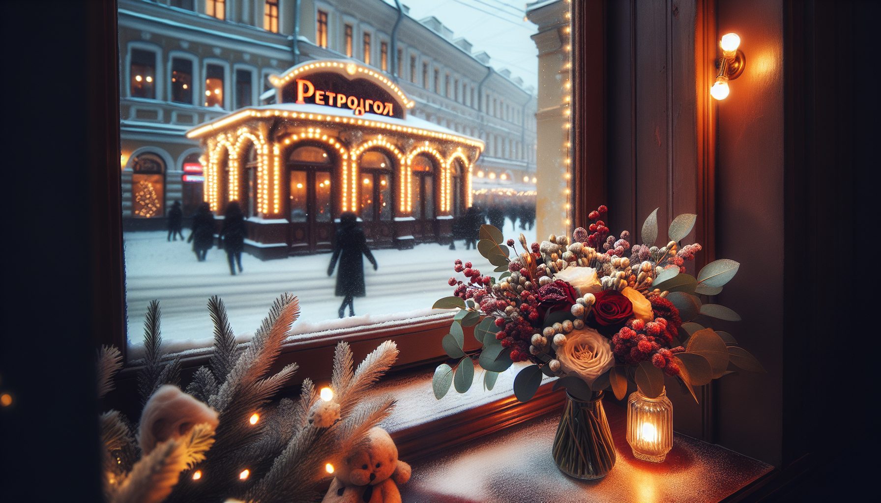 Букет-комплимент: штрих, который многое решает