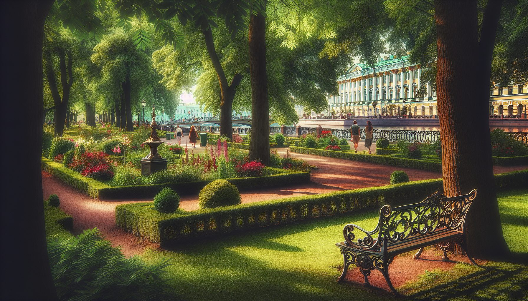 Романтика Михайловского сада