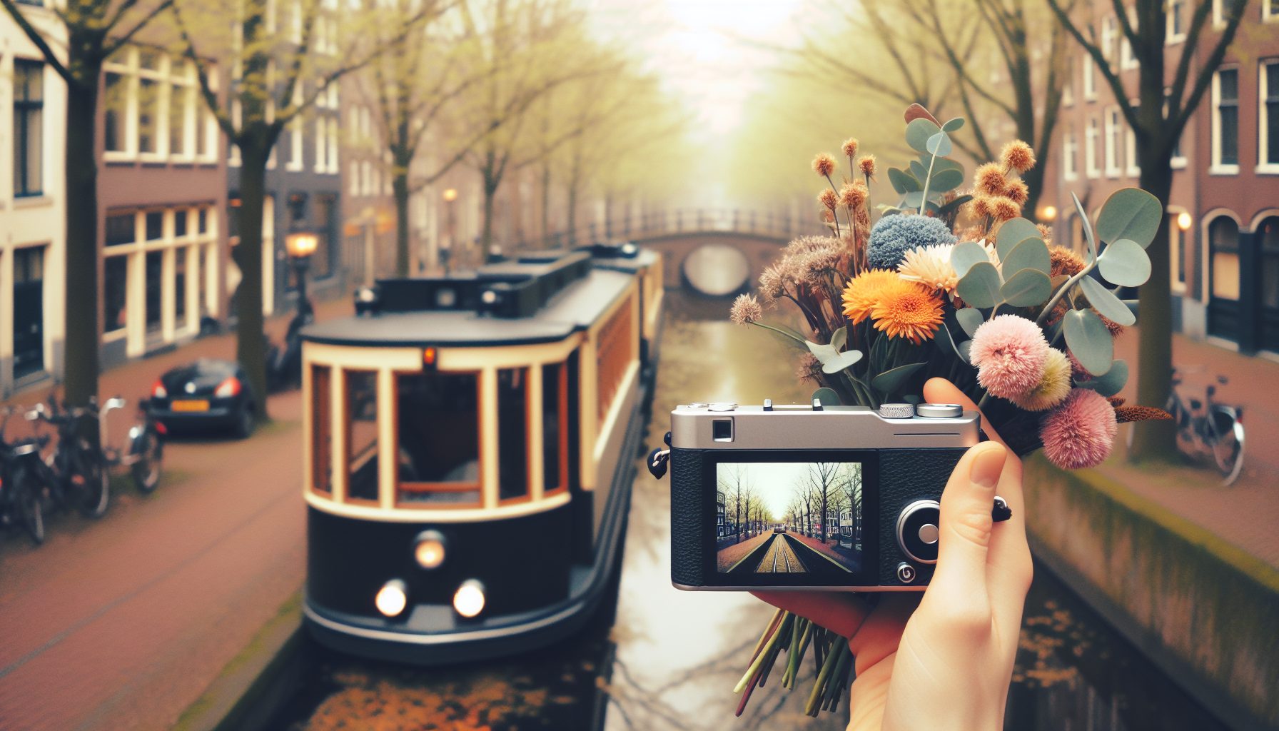 Весна и я — история одной камеры и букета