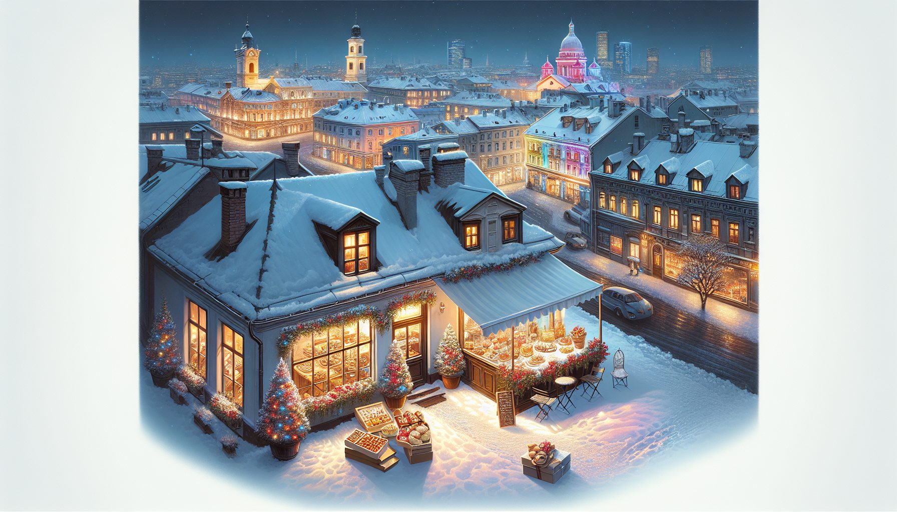 Когда город превращается в огни