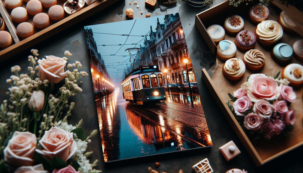 Маршрут на вечер в дождь: трамвайчики по каналам — для фотосессии, букет + сладости: где взять набор