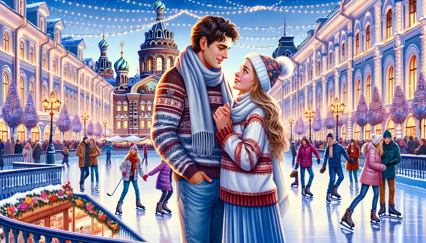 Маленькая история о катке и случайных встречах