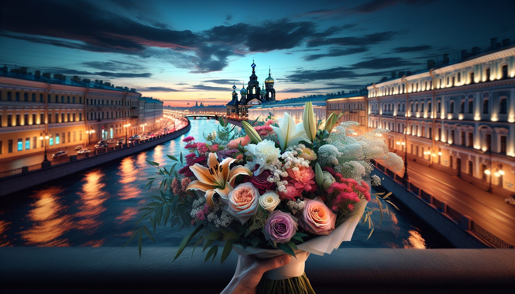 Немного практики: как собрать букет, чтобы он прожил ночь