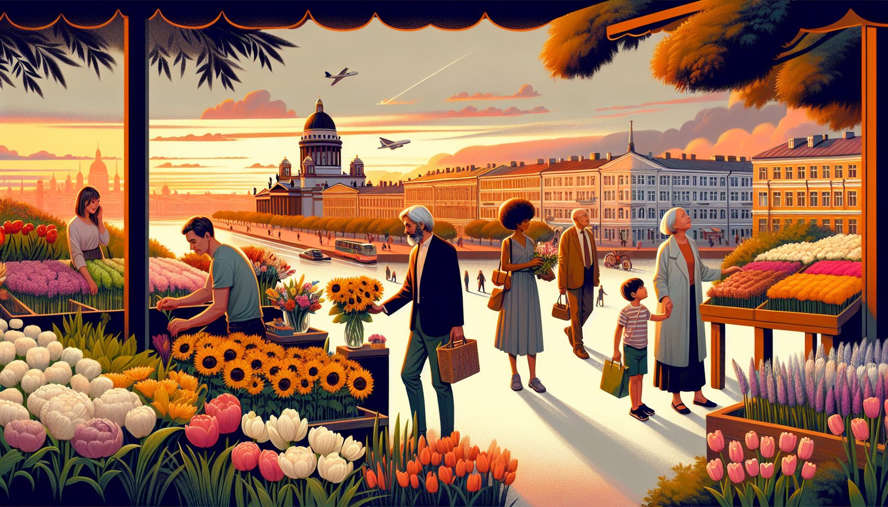 Сочетание прогулки и настроения