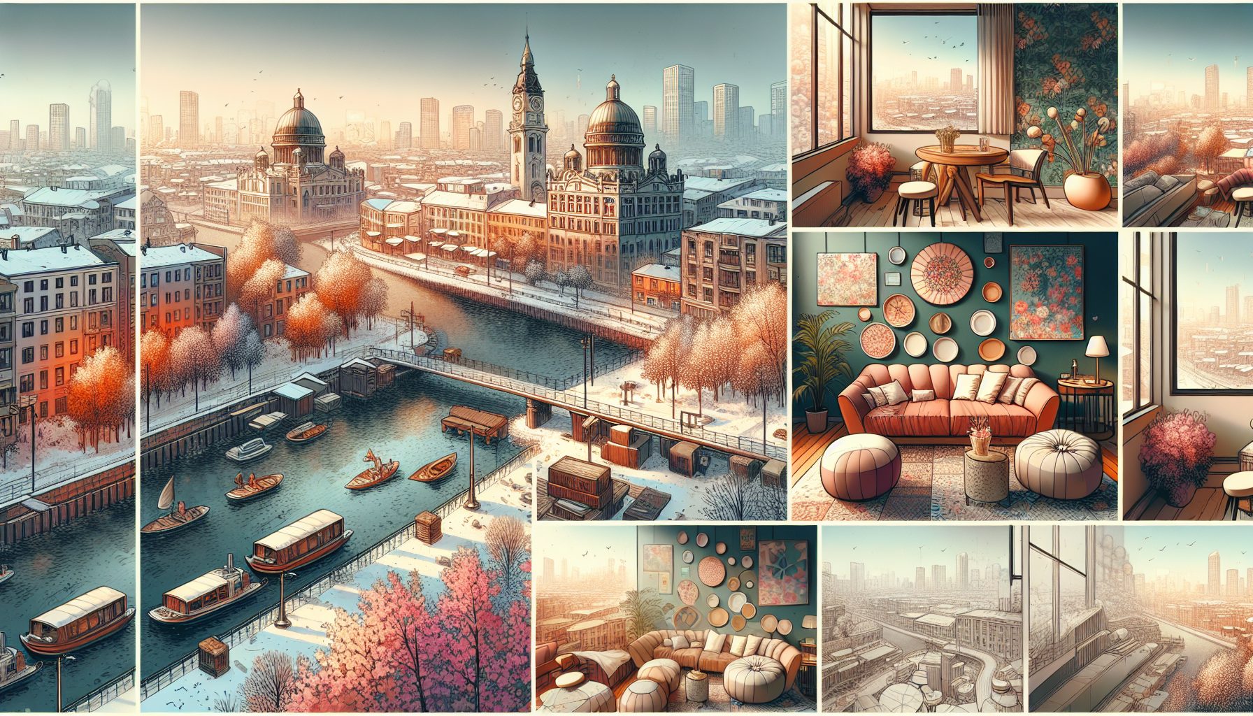 Оттепель как фон для городских впечатлений