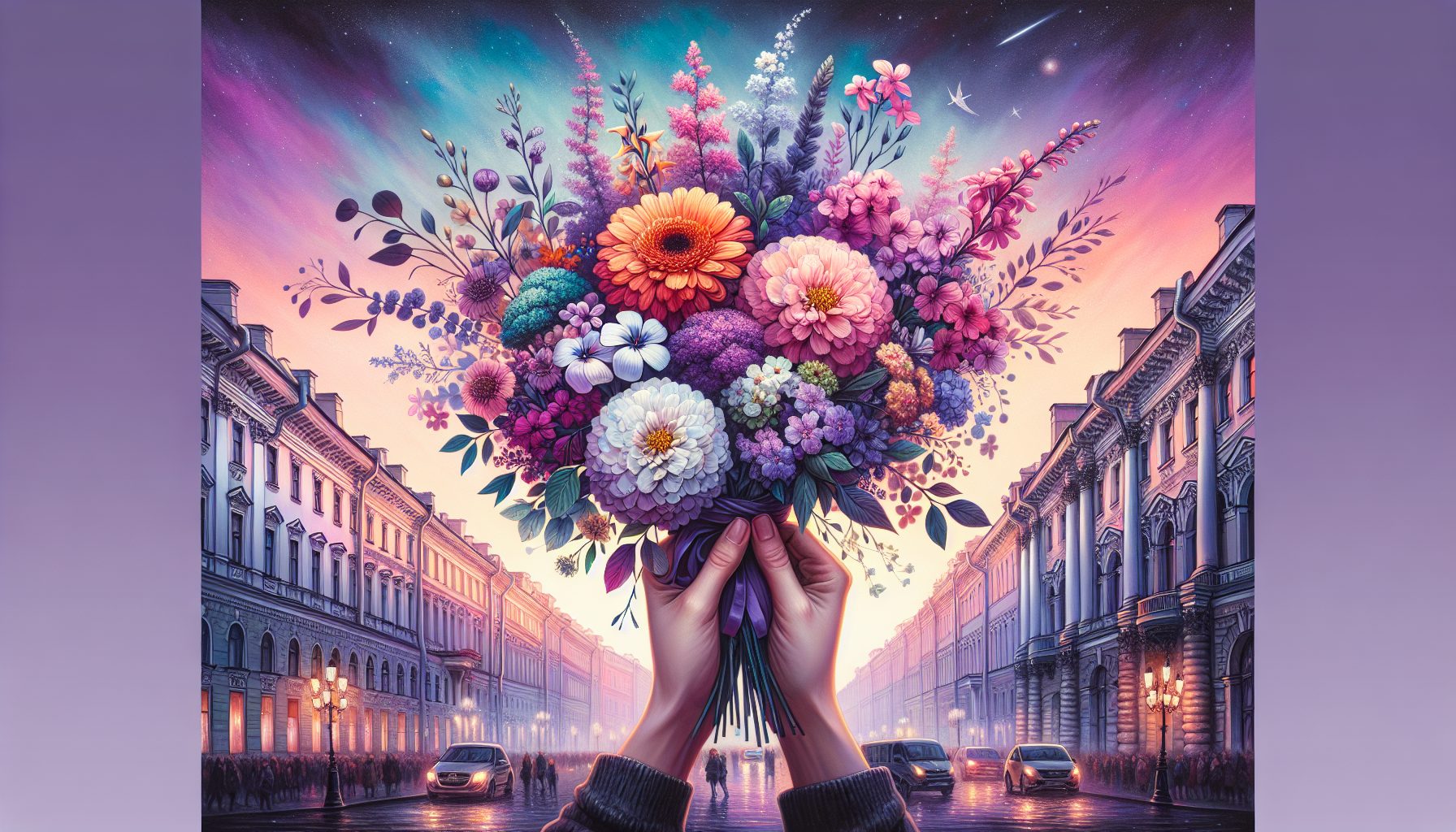 Когда букет становится частью истории