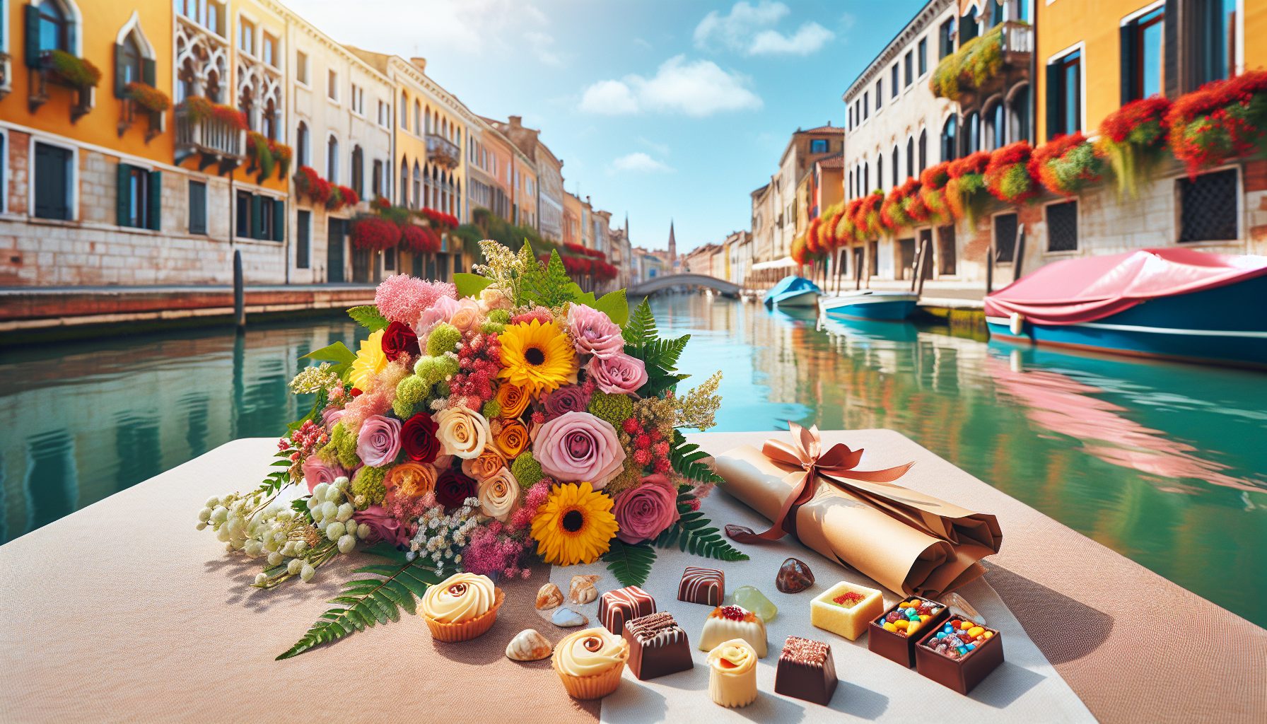 Сладости как продолжение букета