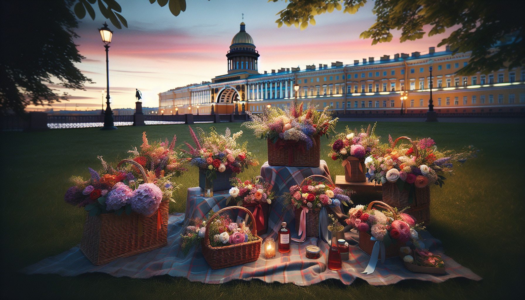 Маленькие хитрости для пикниковых букетов