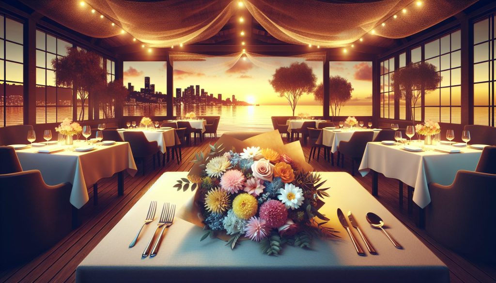 Романтические рестораны на Васильевском острове: для свидания — какие цветы уместны