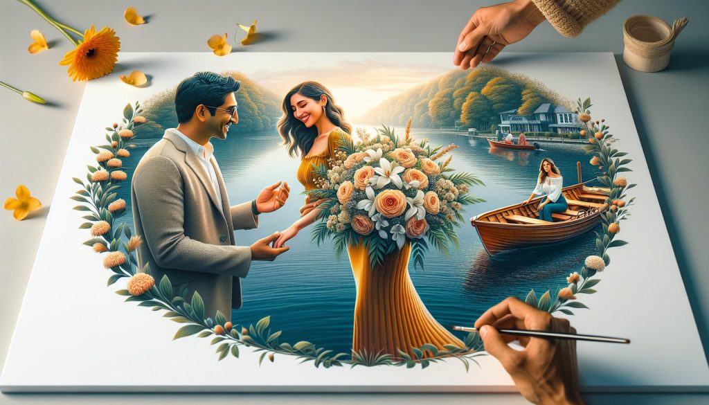 Прогулка по набережным летом: прогулки на лодках — как вручить букет красиво