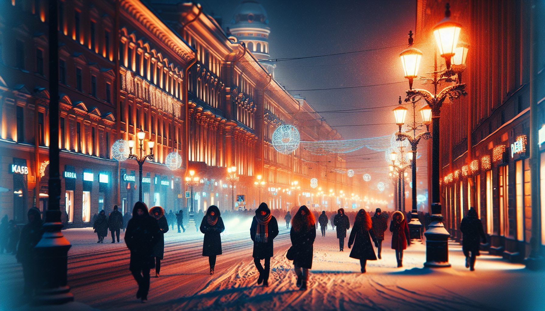 Зимние огни в СПб: мой рецепт вечера, когда душа просит тепла