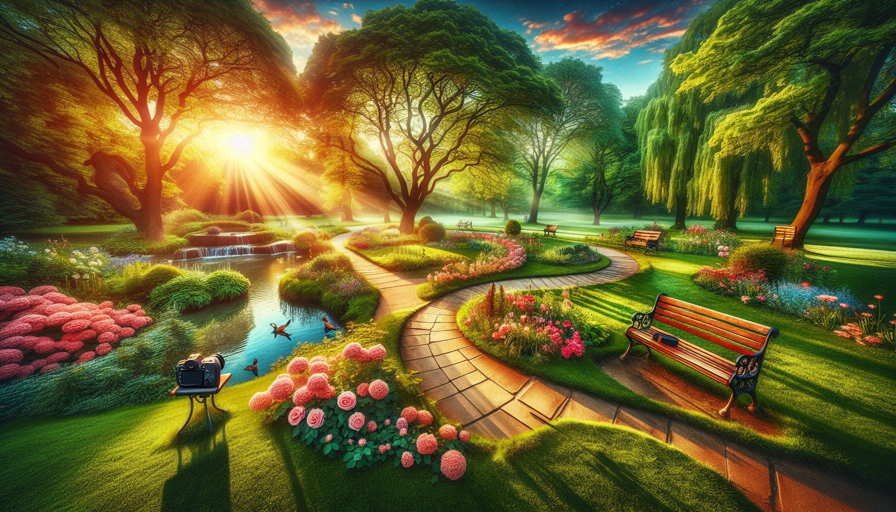 Как выбрать парк для летней прогулки с фотоаппаратом