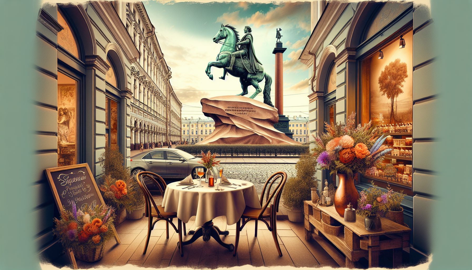 Кафе и рестораны с видом на историю