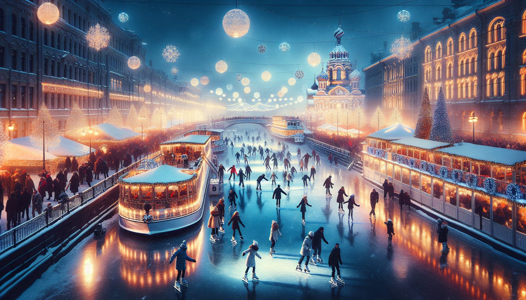 Катки в сердце города