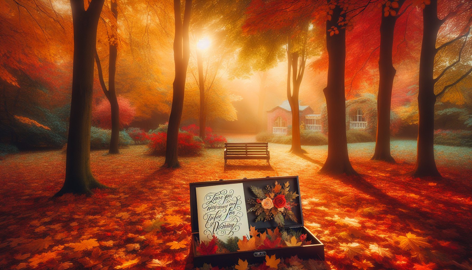 Как вписать открытку в сам момент