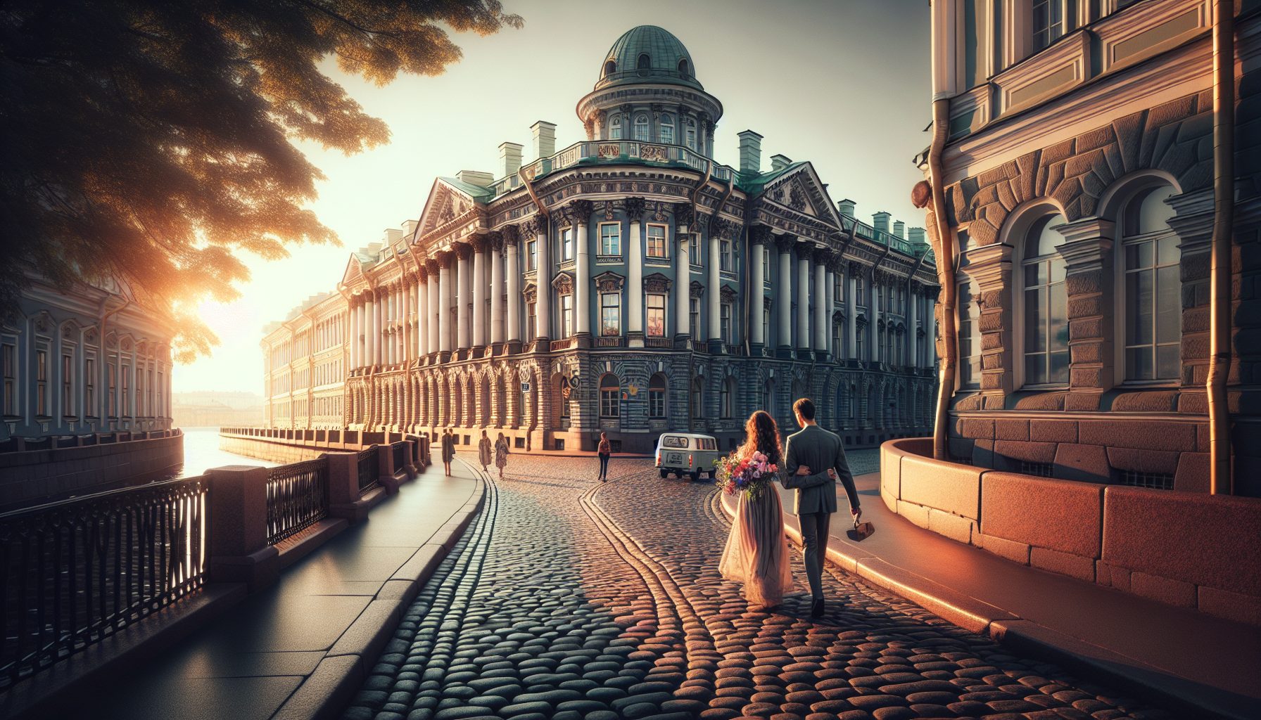 Меншиковский дворец и старинные улочки