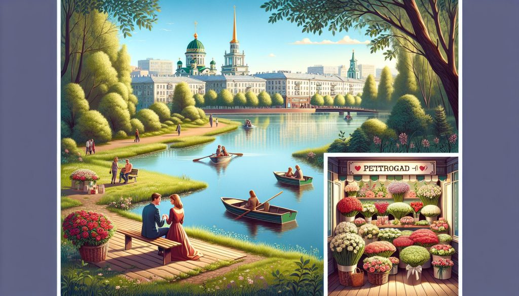Лучшие места для предложения в солнечный день: прогулки на лодках на Петроградской стороне — где купить цветы поблизости