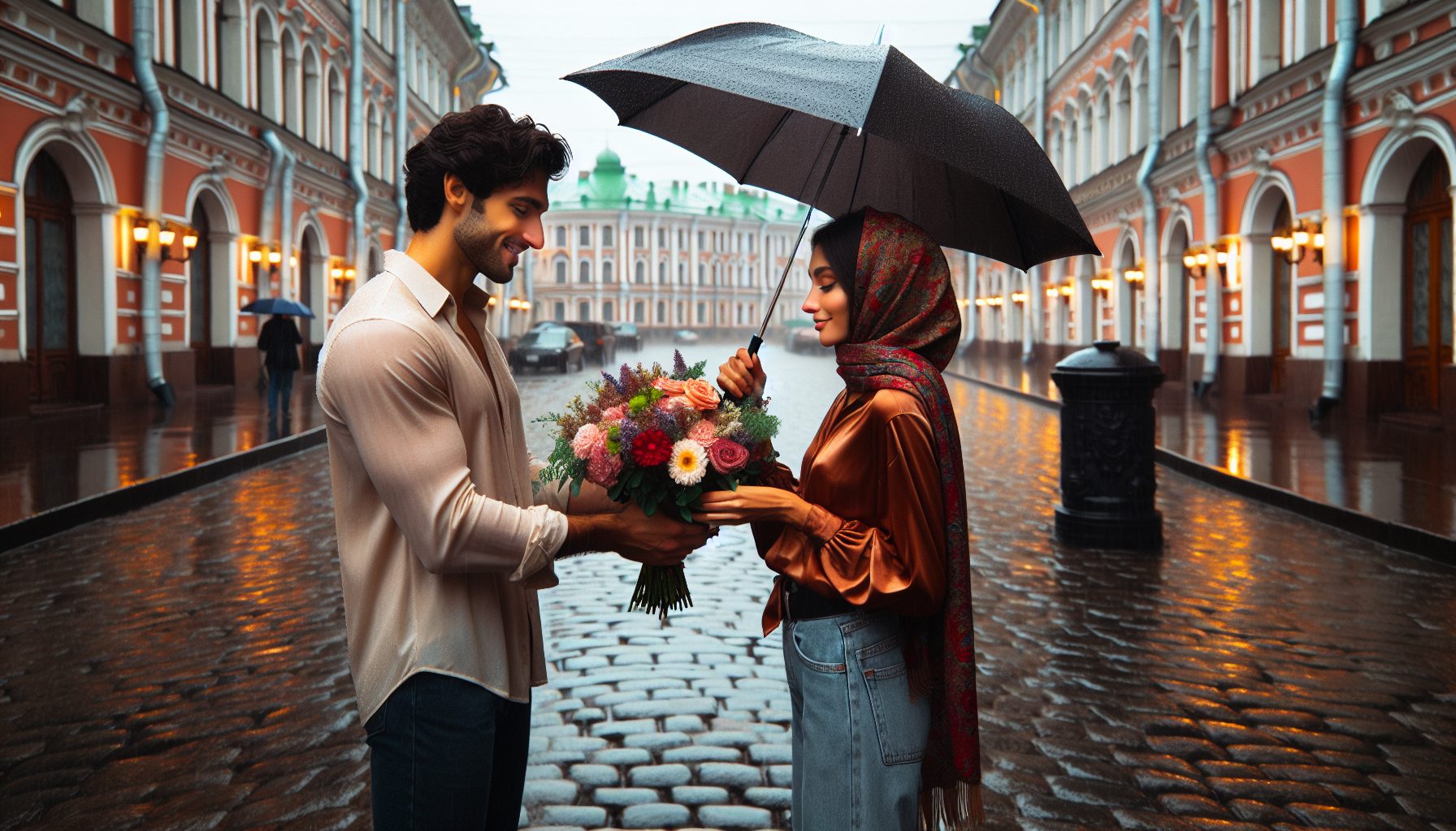 История одного дождливого свидания