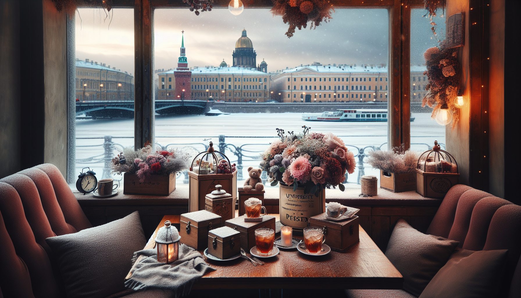 Кафе с панорамой Невы и спасительные напитки