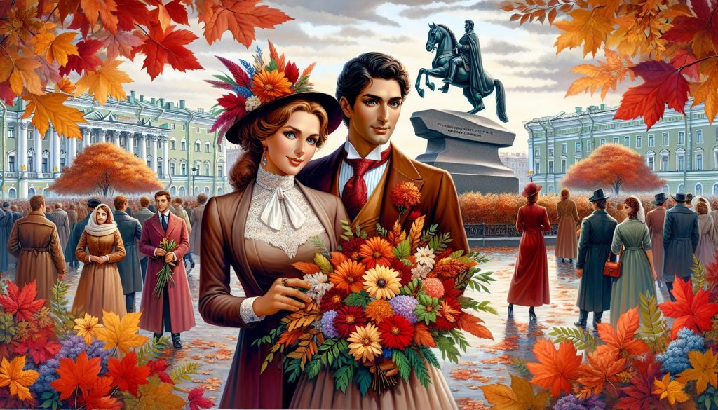 Романтические места без толп осенью: у Медного всадника — какой букет взять с собой