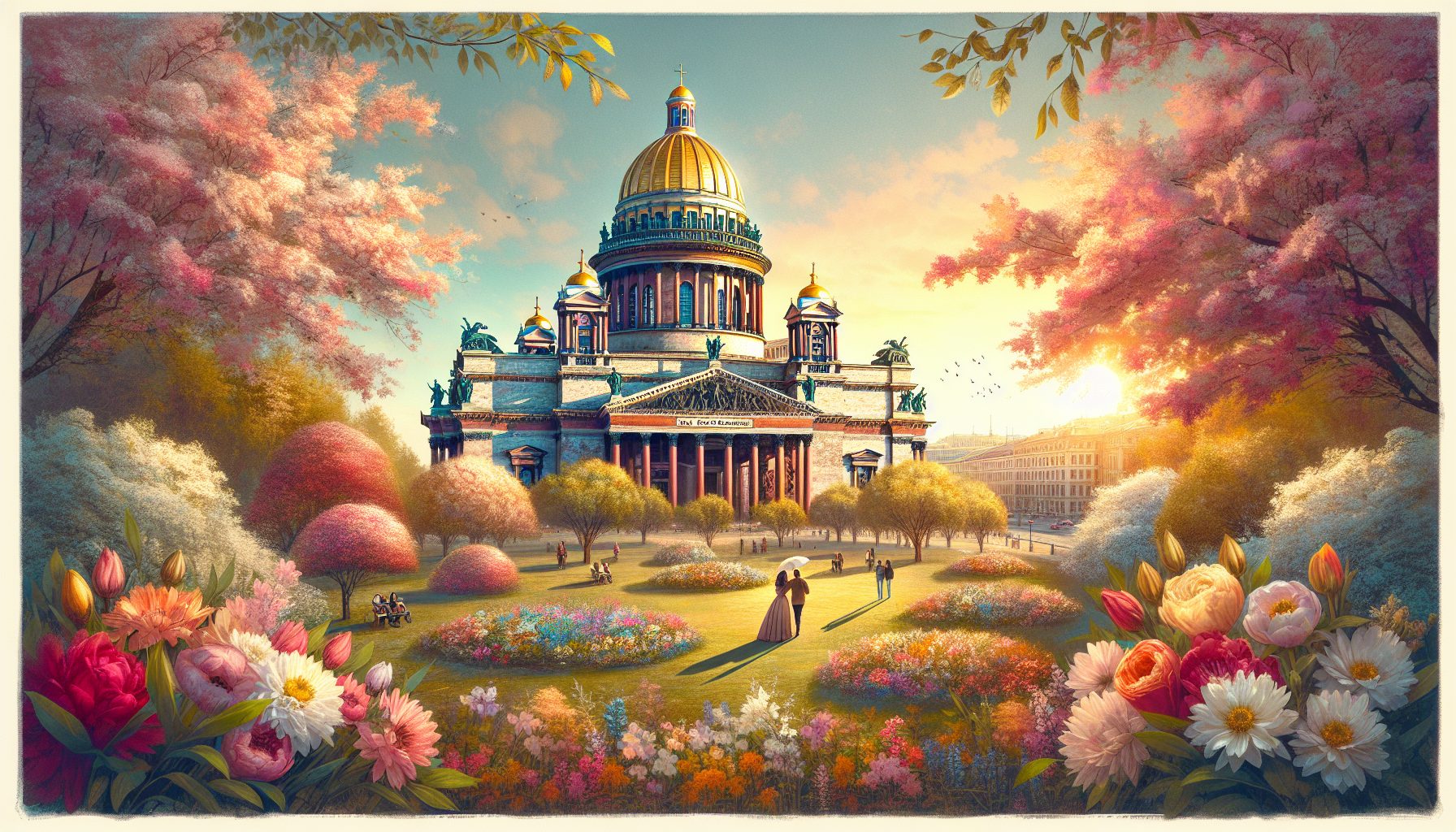 Весенний Исаакий: почему он работает как идеальный фон