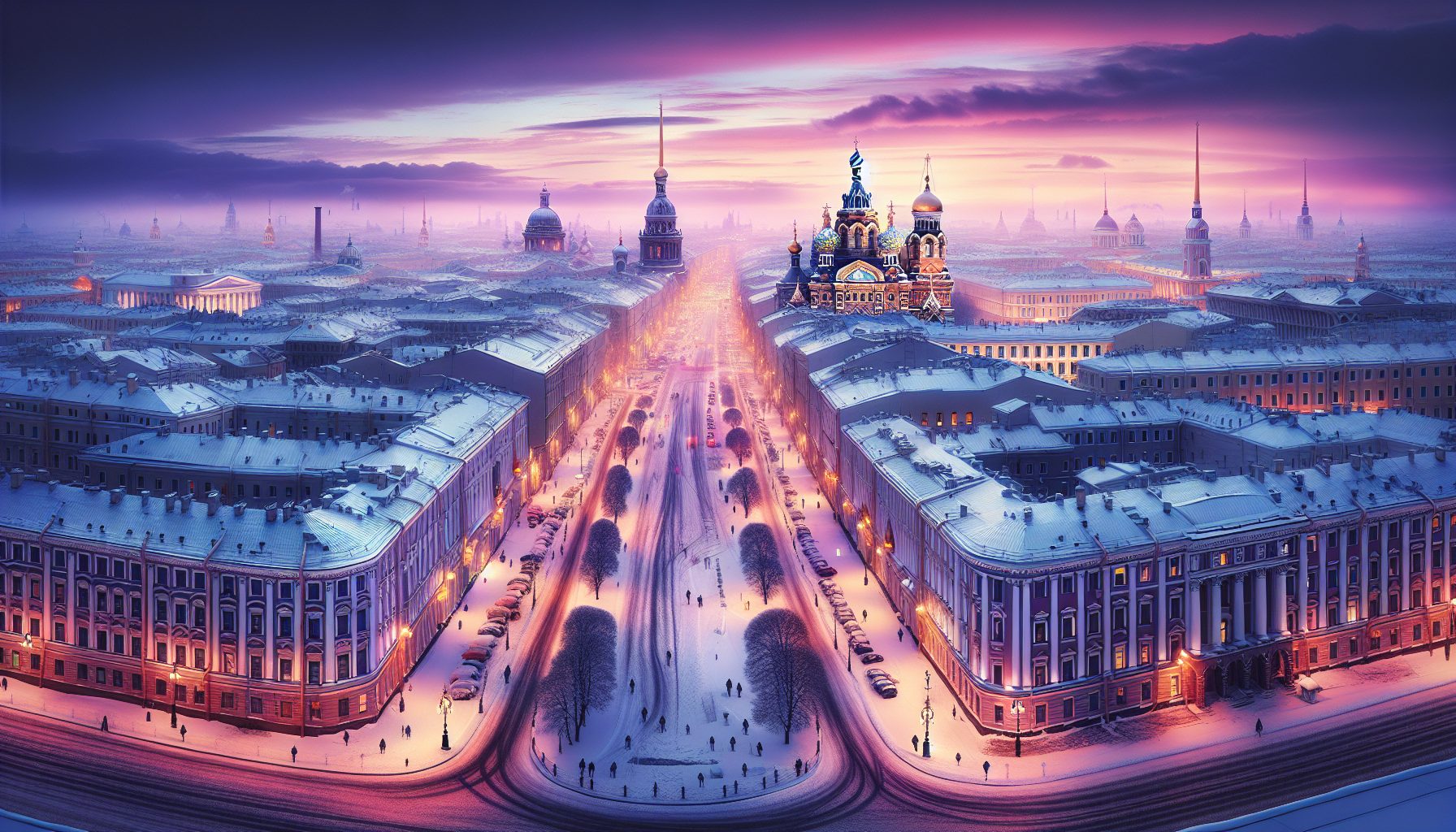 Мои проверенные зимние маршруты по Санкт-Петербургу