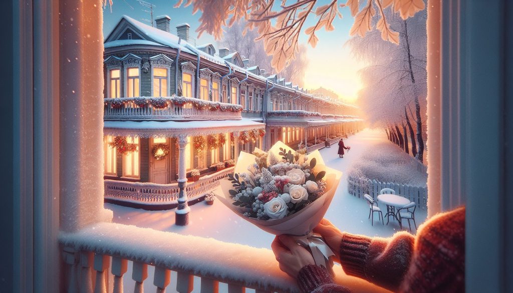 Лучшие фотолокации на Петроградской стороне в мороз: летние веранды и как вручить букет красиво