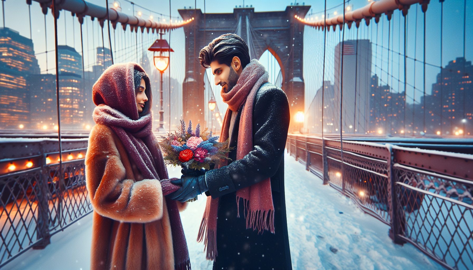 Зимние прогулки с романтическим уклоном