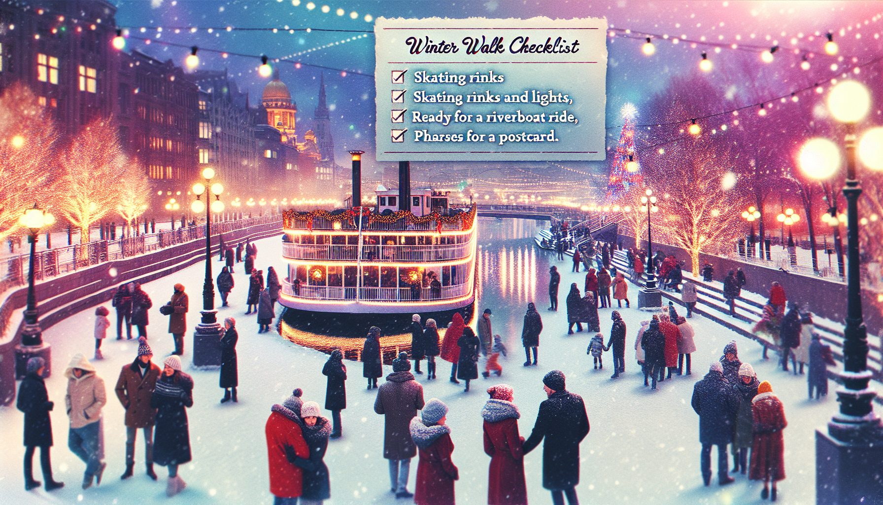 Чек-лист прогулки по-зимнему