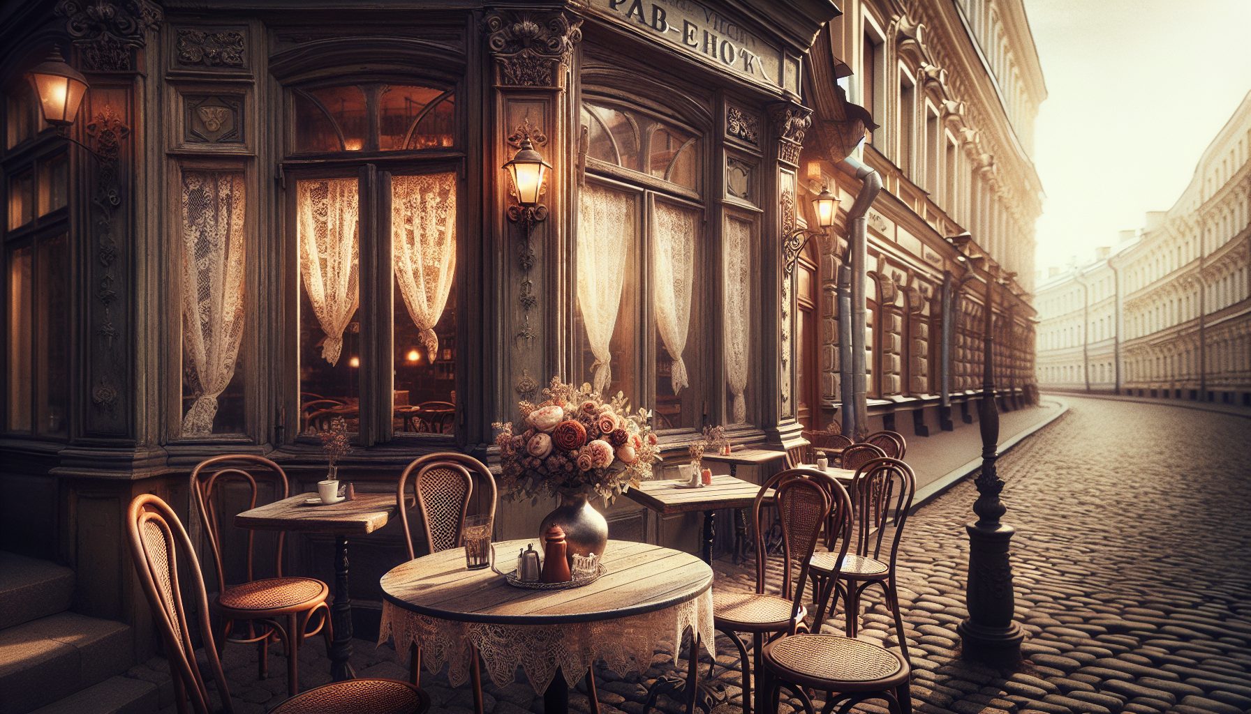 Кафе, где время течет медленно