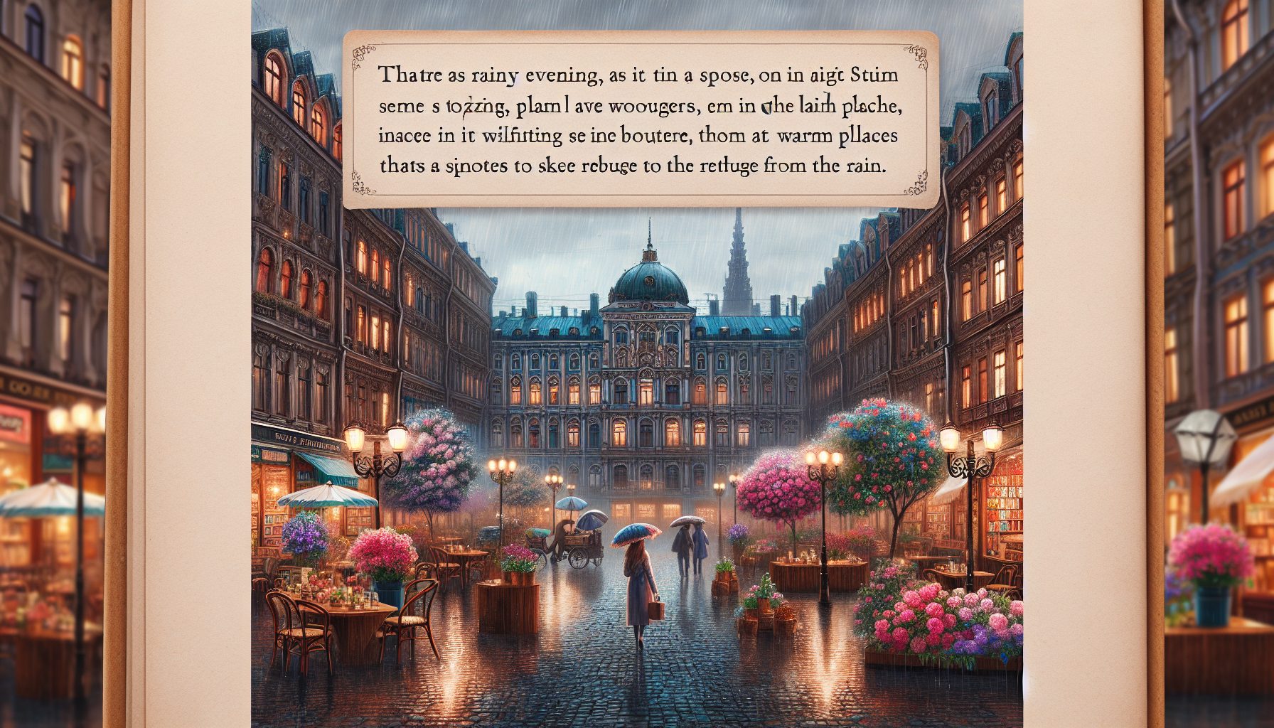 История одного дождливого вечера