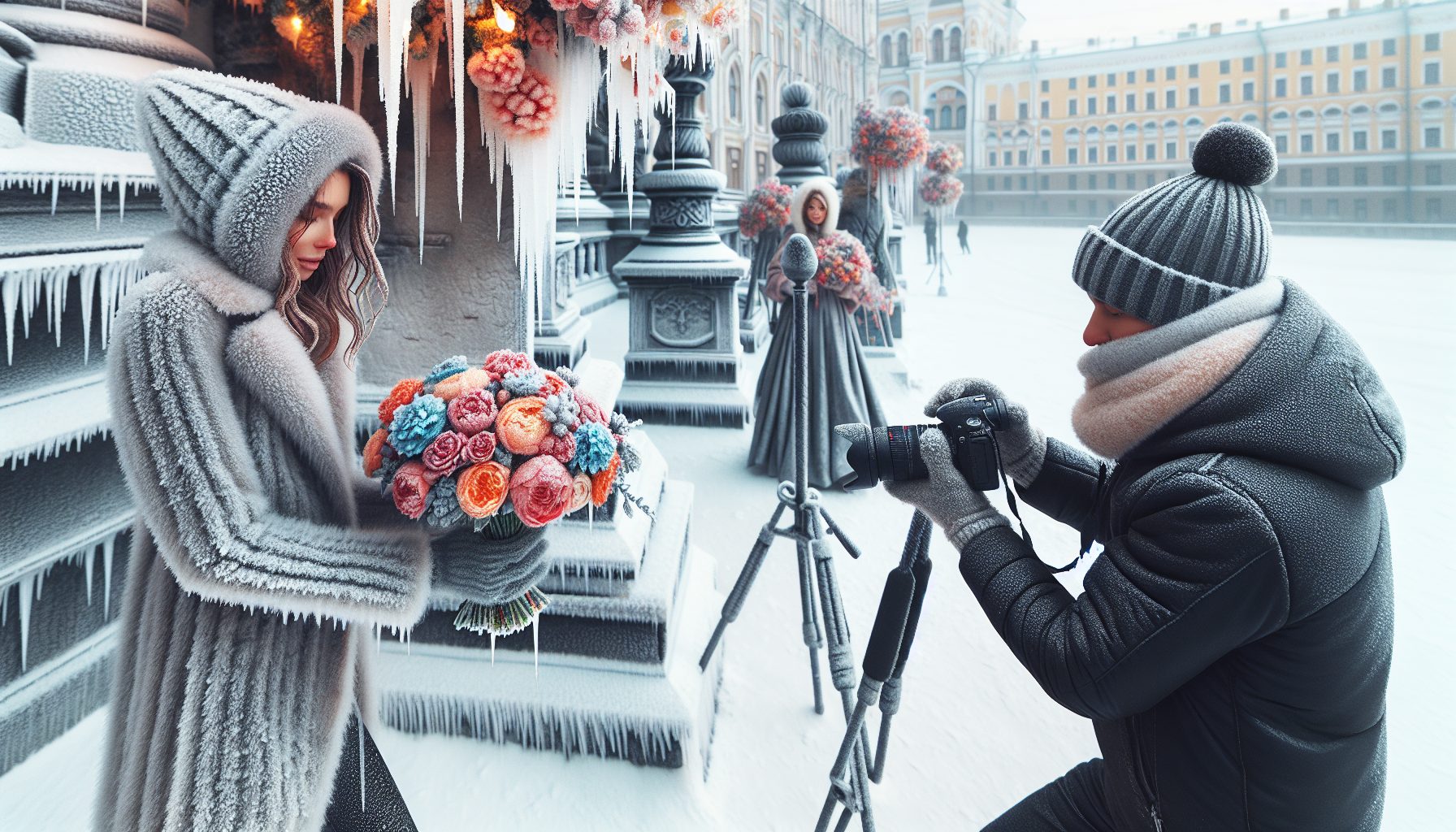 Чем занять руки фотографа и модели в мороз