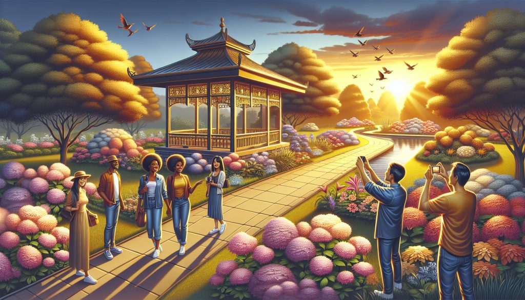 Маршрут на вечер летом: сады и парки — для фотосессии, лучшие цветочные павильоны рядом