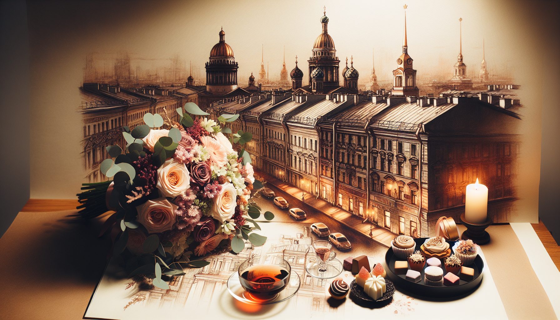 Где достать букет и сладости: проверенные пути