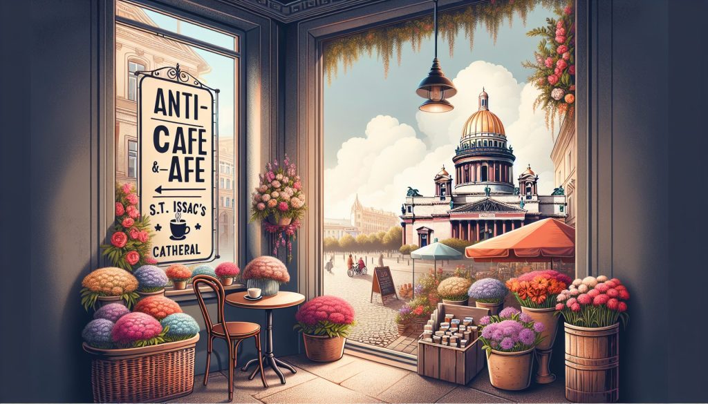 Антикафе и кофейни у Исаакиевского собора: тихие уголки — где купить цветы поблизости
