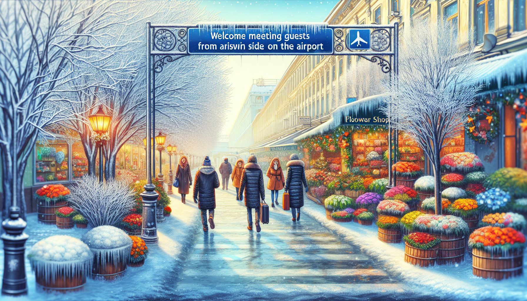 Маршрут для тех, кто встречает гостей