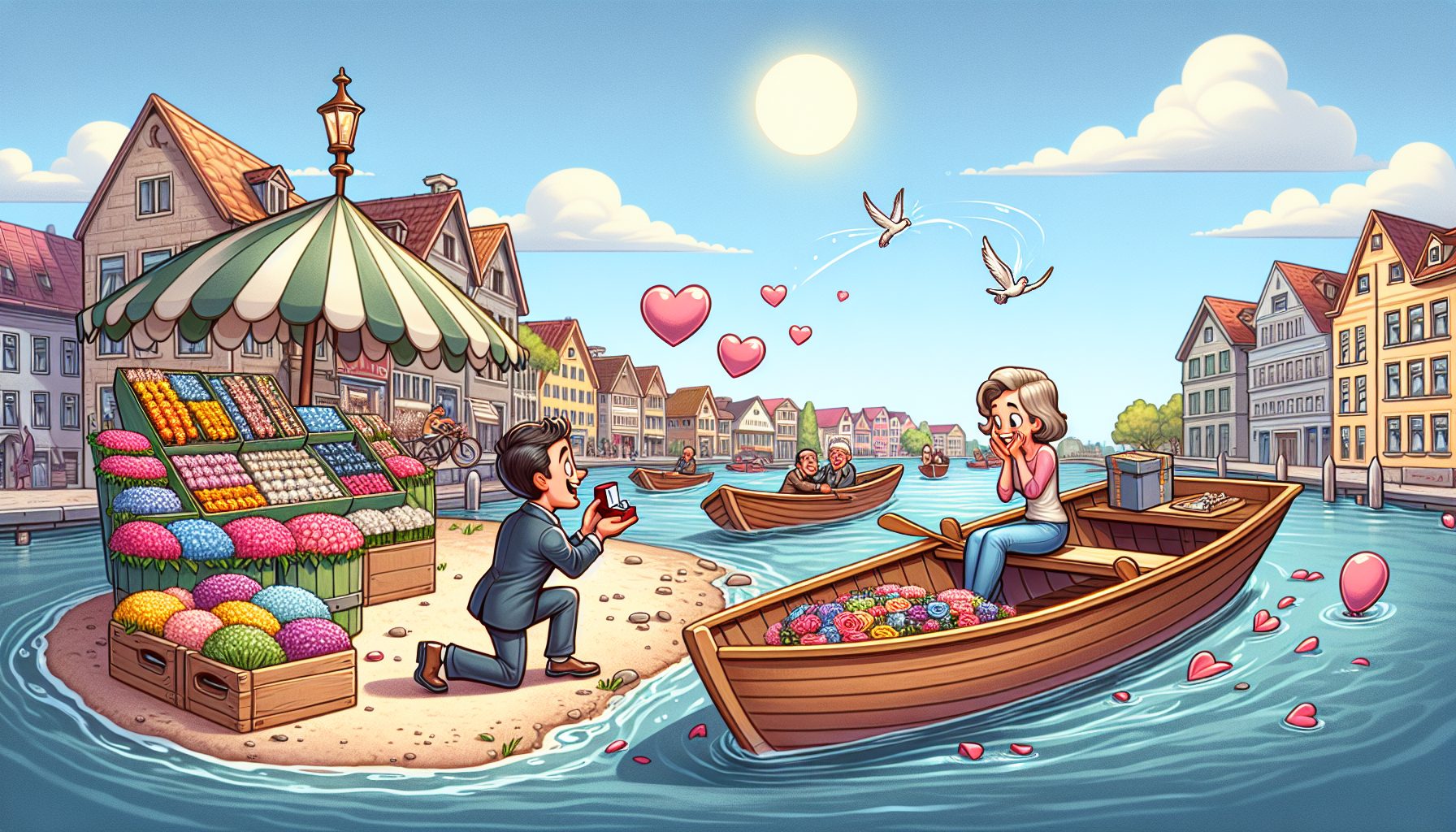 Типичные ошибки в романтических лодочных предложениях