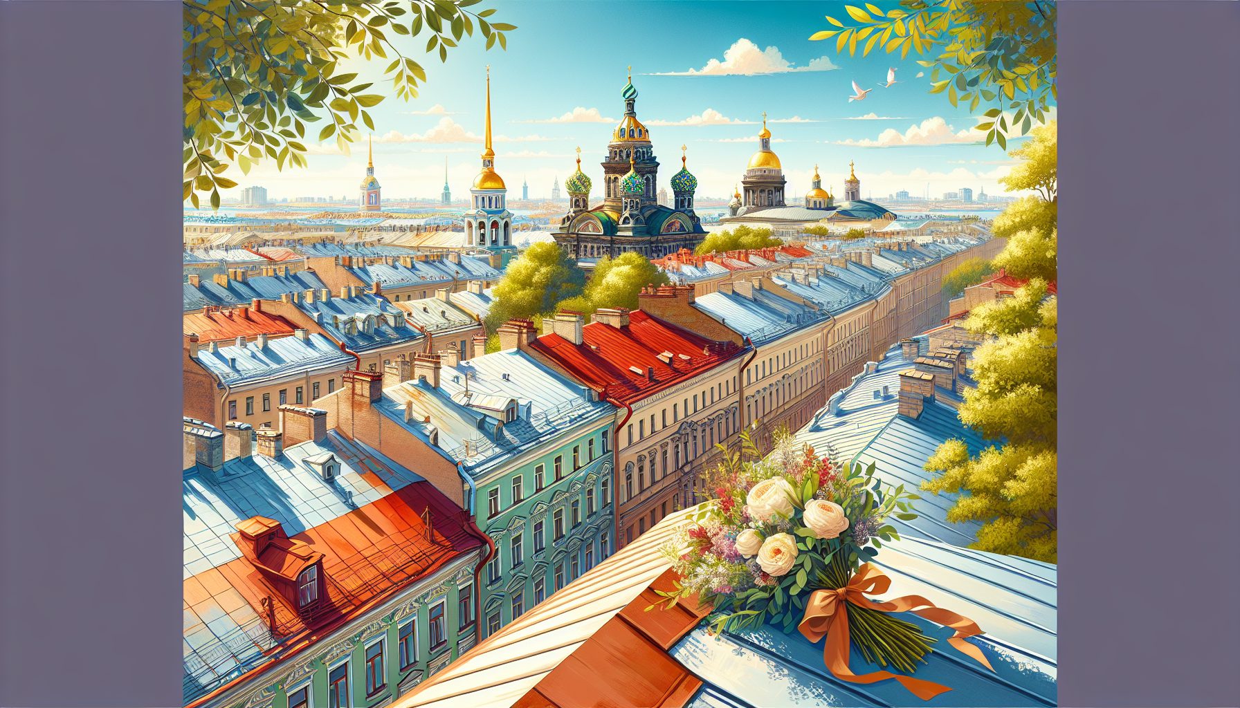 Почему именно крыши Петербурга