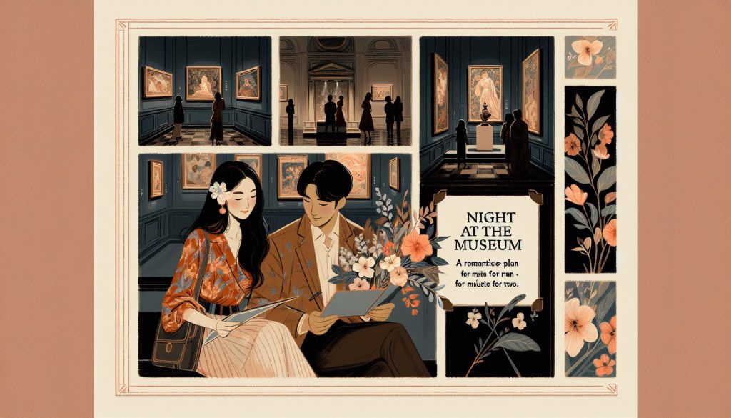 Ночь музеев: романтический план на двоих — цветочная палитра для образа