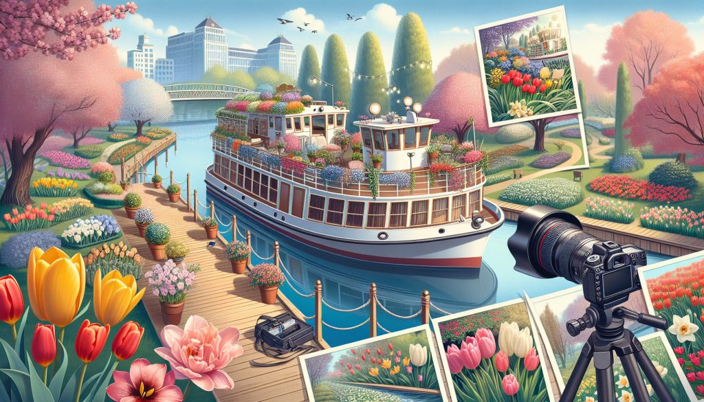 Фотосессия на теплоходе весной: сады и парки — какие цветы уместны