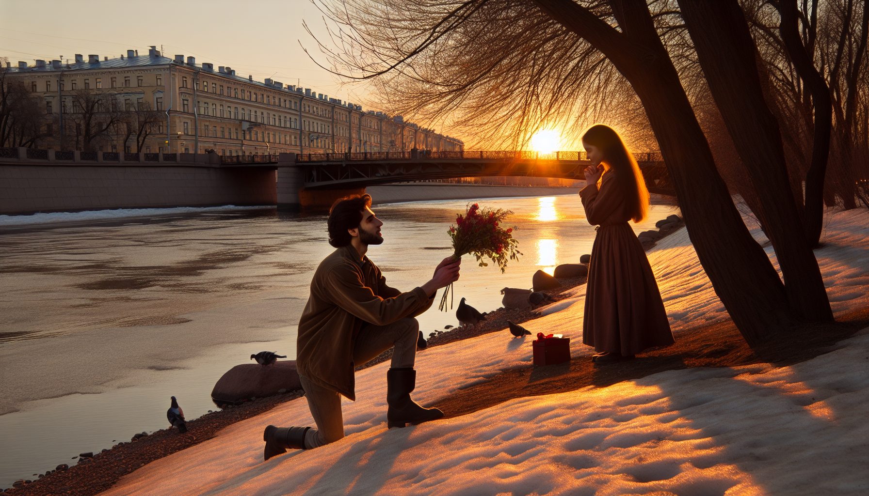 Река как соучастник события