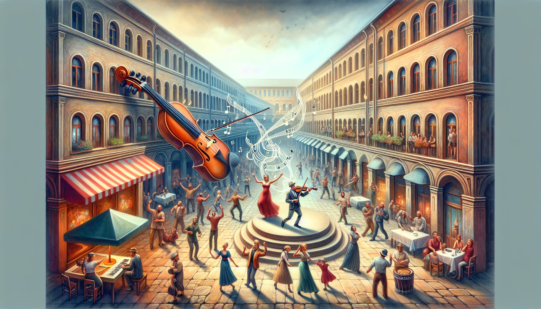 Во дворах живет музыка