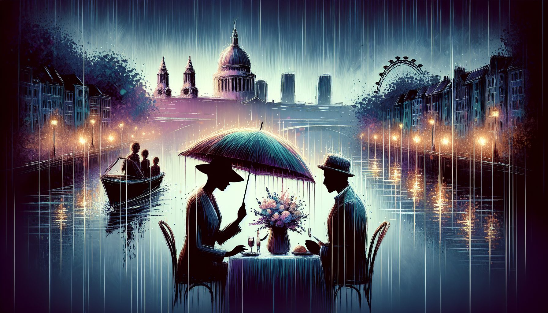 Короткая история о свидании под дождем