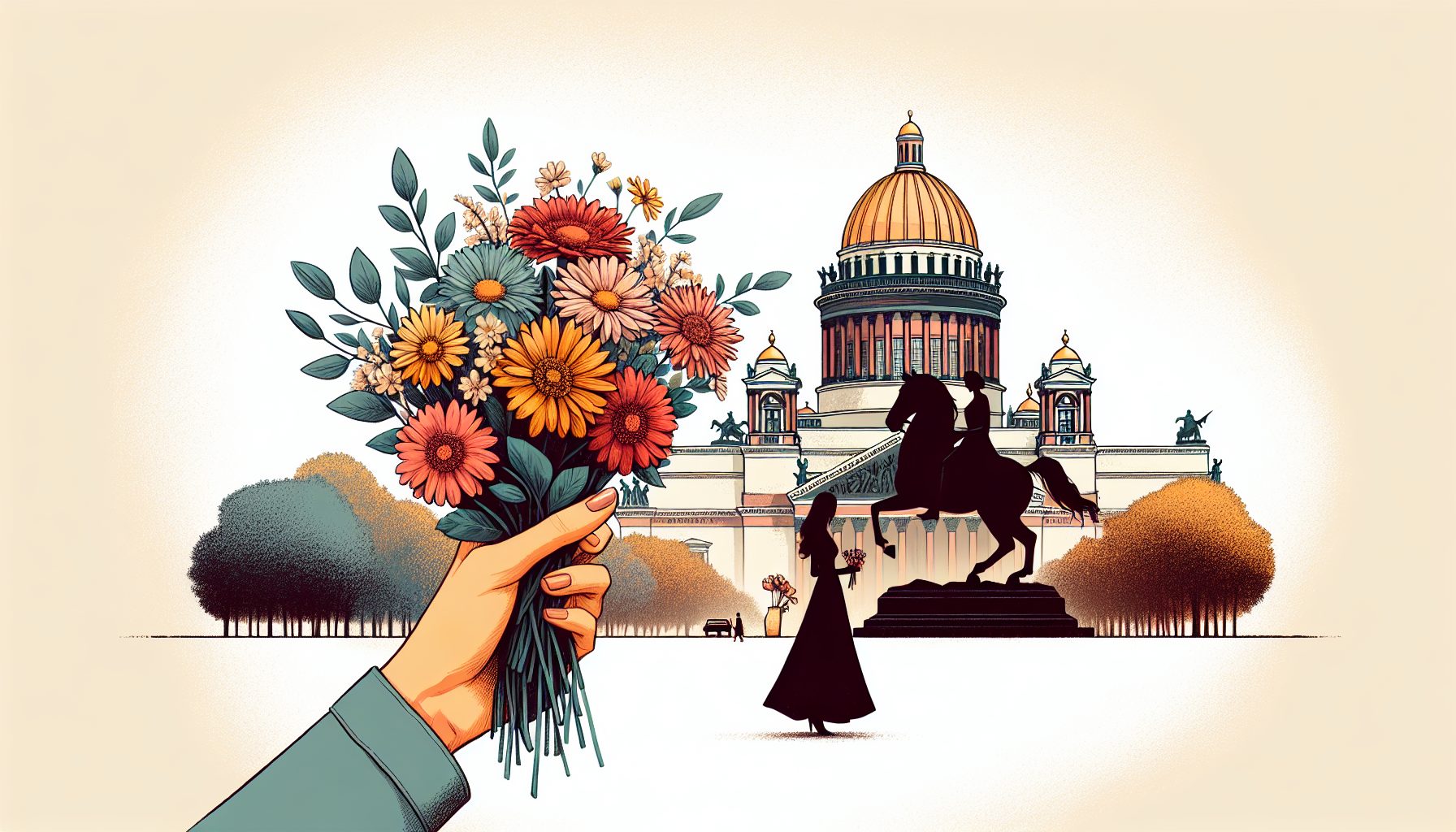 Практические советы: как сохранить букет во время прогулки