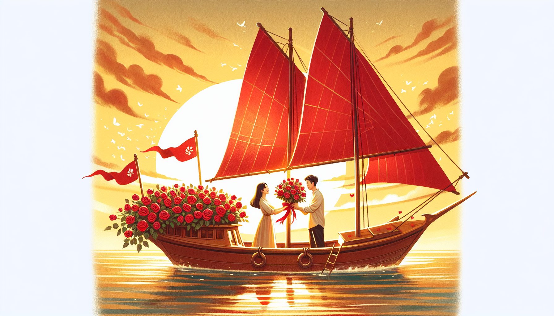 Алые паруса как метафора вечера