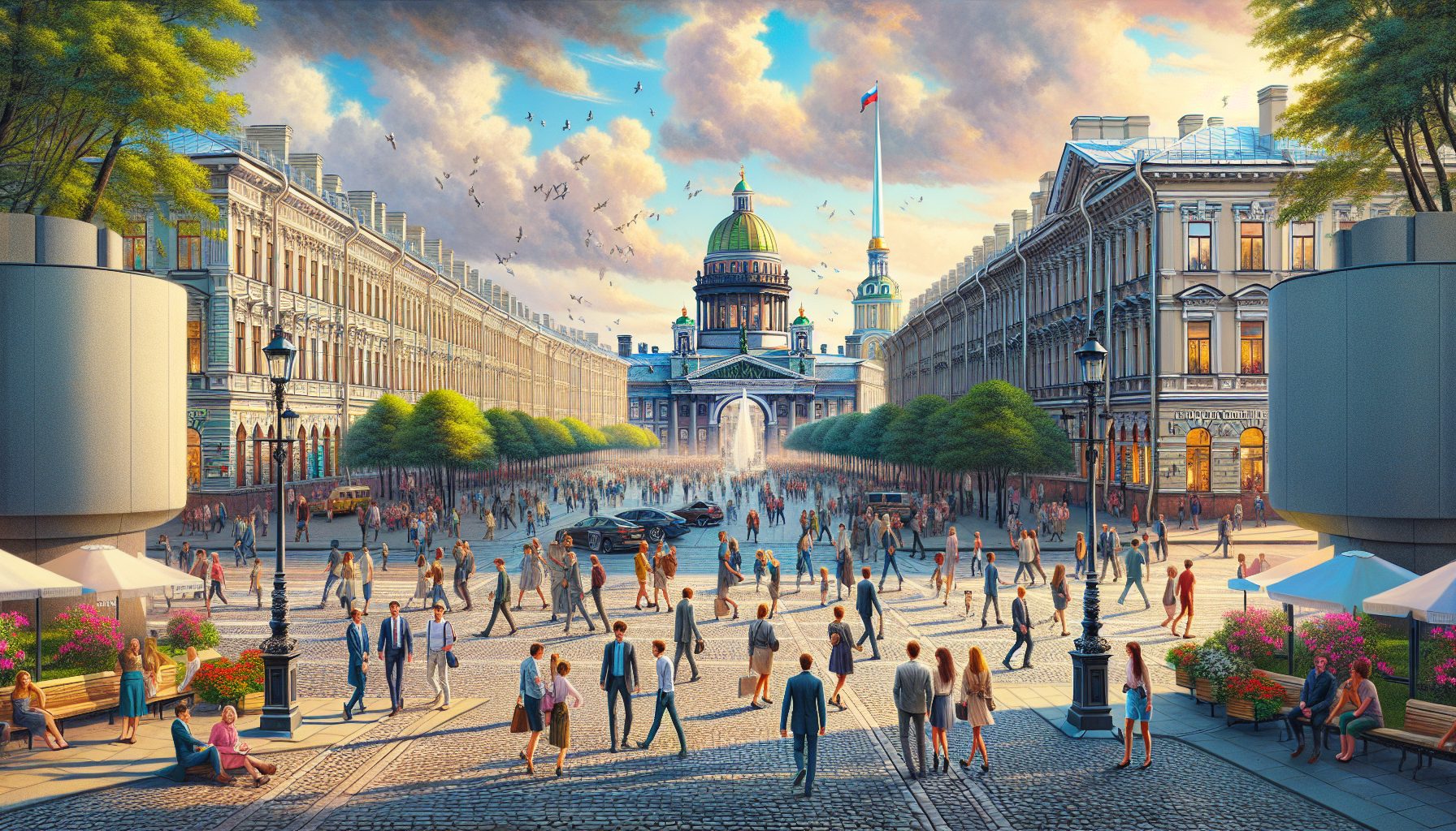 Новая Голландия и Адмиралтейский район: город для разговоров и встреч