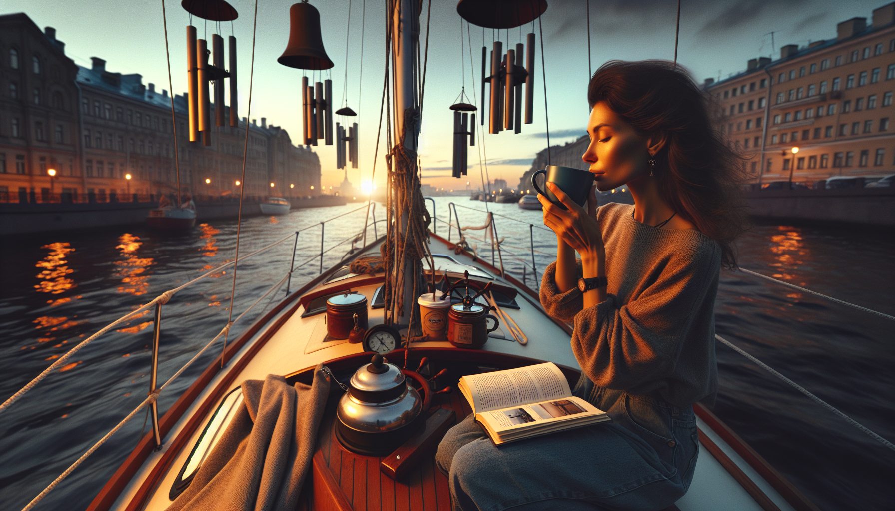Кофе на корабле и музыка ветра